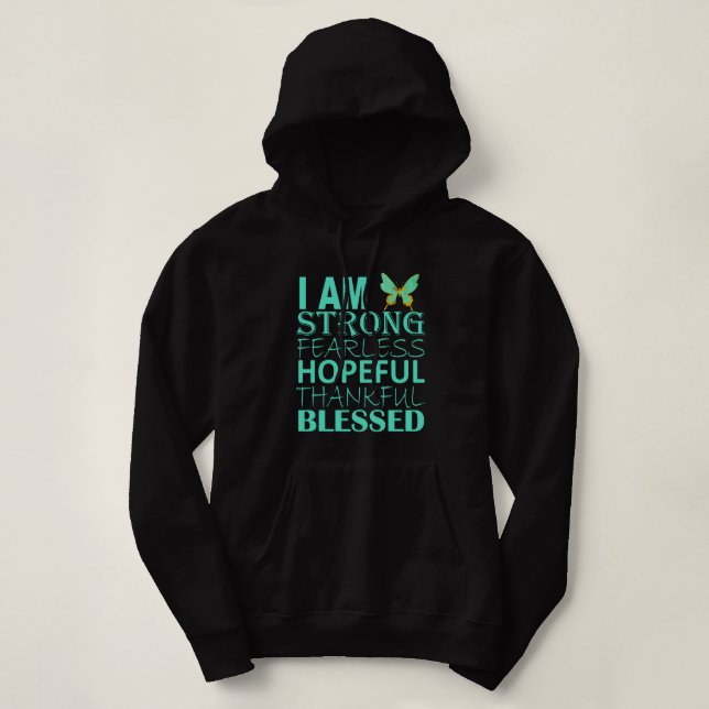 Pull À Capuche I AM - Affirmation (Design devant)