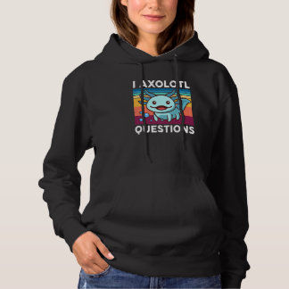 Pull À Capuche I Axolotl Questions Enfants Mignon Axolotl Funny R