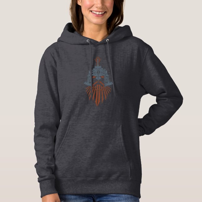 Pull À Capuche Icône Casque Armes naines (Devant)