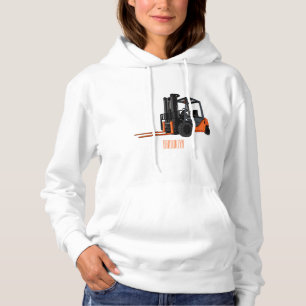 Pull À Capuche Illustration du chariot élévateur