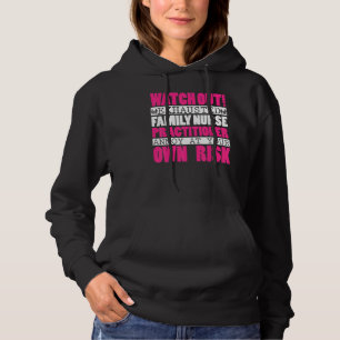 Pull À Capuche Infirmière de famille Praticien Vêtement Cute Fnp