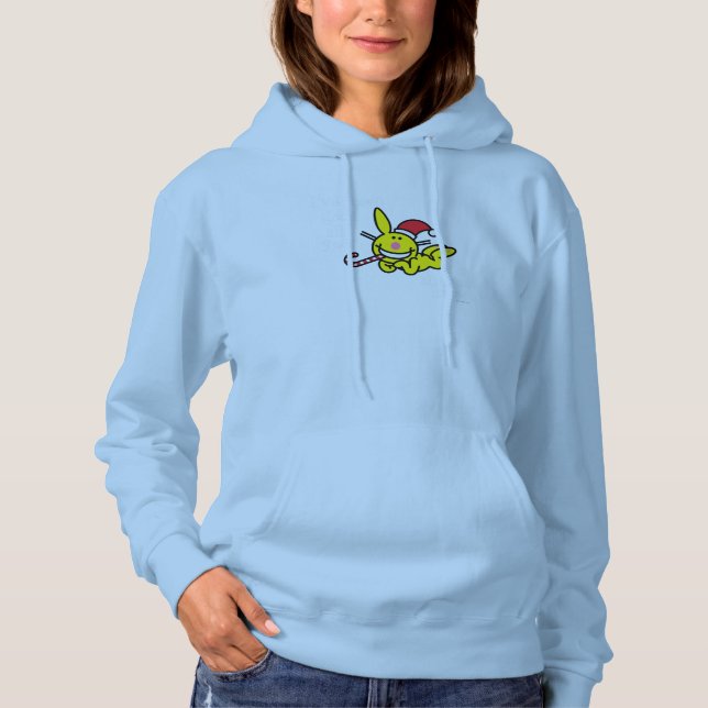 Pull À Capuche J'ai été bon toute l'année (Devant)