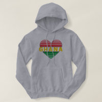 J'aime le Ghana, le coeur ghanéen