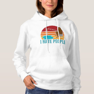 Pull À Capuche Je Déteste Que Les Gens Fassent Une Fantaisie Drôl