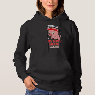 Pull À Capuche Je N'Ai Pas Pâté Mon Beurre Vous A Fait Un Baiser