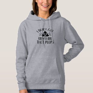 Pull À Capuche Je ne mange rien qui fait des tasses, Vegan Ladies