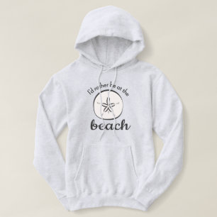 Pull À Capuche Je serais plutôt au sweatshirt de plage