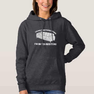 Pull À Capuche Je suis dans le repos introverti drôle endormi par