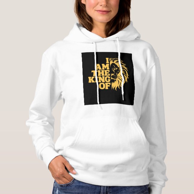 Pull À Capuche Je suis le roi de  (Devant)