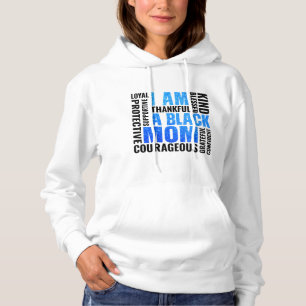 Pull À Capuche Je suis   Maman noire