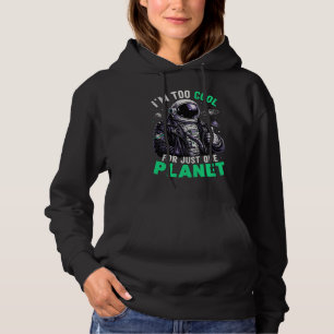 Pull À Capuche Je suis trop cool pour une seule planète