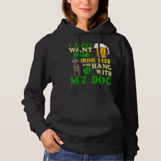 Pull À Capuche Je Veux Juste Boire De La Bière Et Accrocher Avec