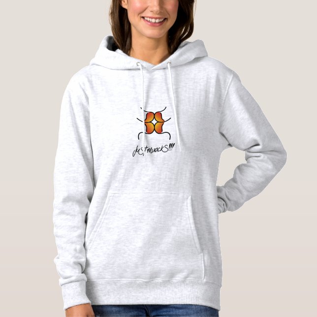 Pull À Capuche je vous laisse tomber ! ! ! -Orange (Devant)