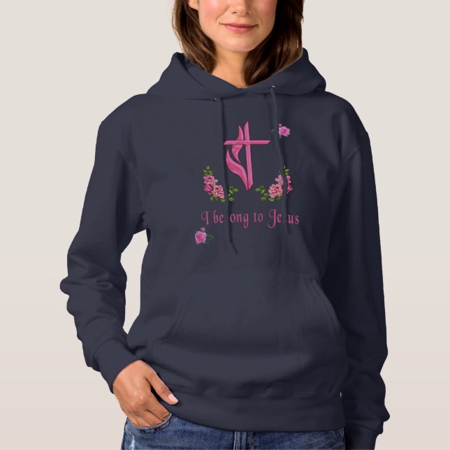 Pull À Capuche Jésus (Devant)