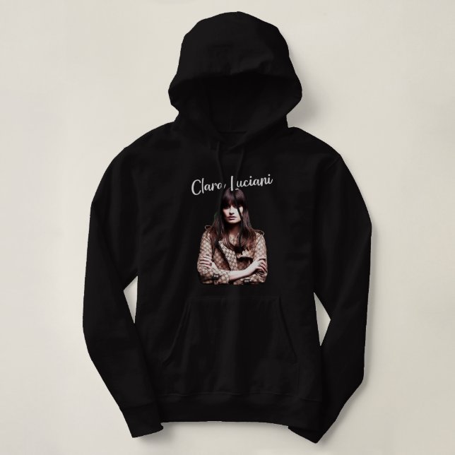 Pull À Capuche Jour cadeau Clara Luciani (Design devant)