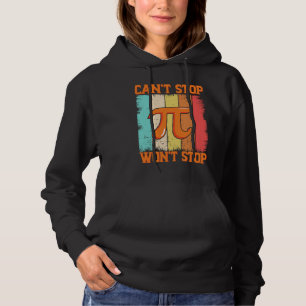 Pull À Capuche Jour de Pi  Maths Tarte Science Ne peut pas arrête