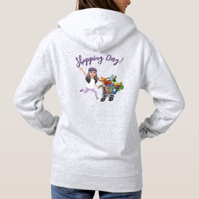 Pull À Capuche Jour de shopping (Dos)