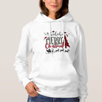 Pull À Capuche Joyeux Noël