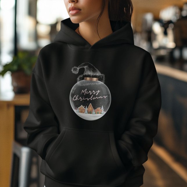 Pull À Capuche Joyeux Noël, Noël Snowflakes (Créateur téléchargé)