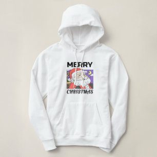 Pull À Capuche joyeux Noël Nouvel An Fête cadeau
