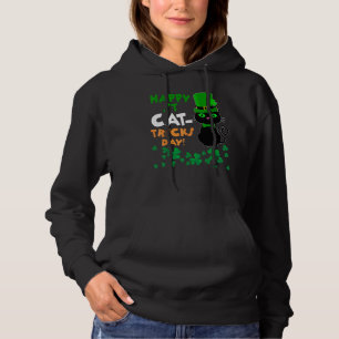 Pull À Capuche Joyeux St Cat Tricks Day Funny St Pat's Paddy Patr