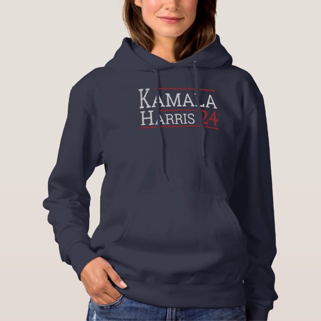 Pull À Capuche Kamala Harris Election 2024 I (Devant)
