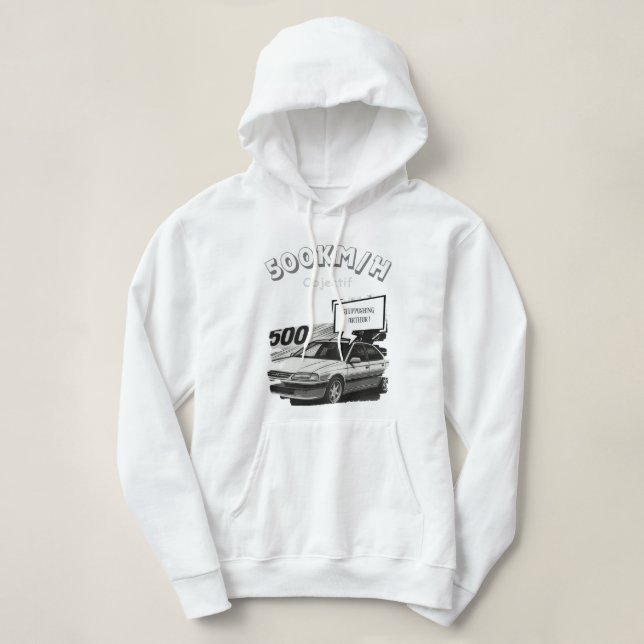 Pull À Capuche Keeppushing Arthur ! (Design devant)