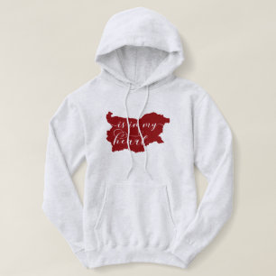 Pull À Capuche La Belgique est dans mon coeur