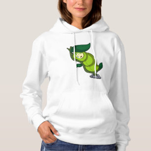 Pull À Capuche La chenille au coucher avec la feuille