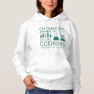 Pull À Capuche La chimie est comme la Cuisine