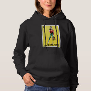 Pull À Capuche La Chingona Loterie Femmes Mexicaine Loterie Bingo