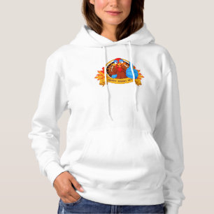 Pull À Capuche La conception amusante de Thanksgiving de style ca