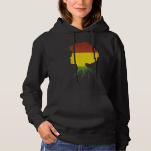 Pull À Capuche La Diva des racines afro-américaines de la fille 