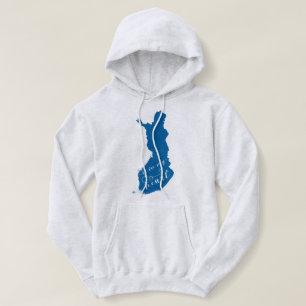 Pull À Capuche La Finlande Est Dans Mon Coeur