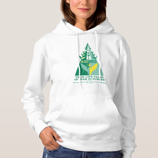 Pull À Capuche La Force aérienne de Owl (Devant)