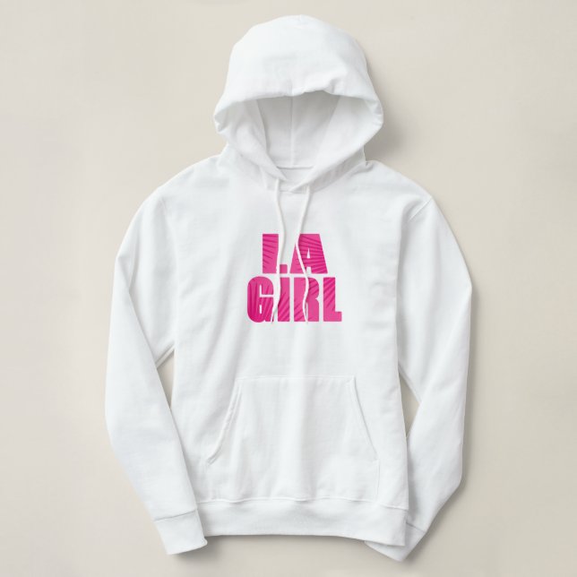 Pull À Capuche LA Girl (Design devant)