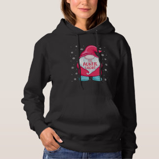 Pull À Capuche La Tante Gnome Gnome Elfe Noël Tante Correspondant