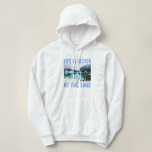 Pull À Capuche La vie est meilleure au lac
