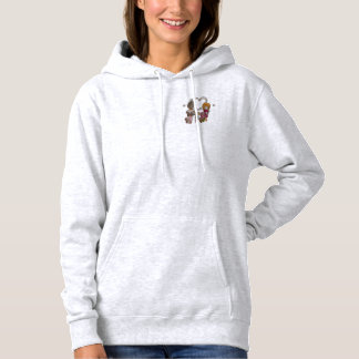 Pull À Capuche L'amour fait une famille par Ainsley-Women's Navy