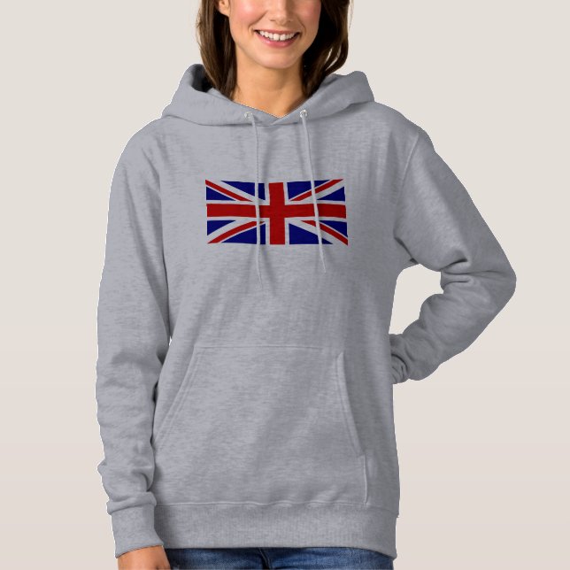 Pull À Capuche Le drapeau Union Jack (Devant)