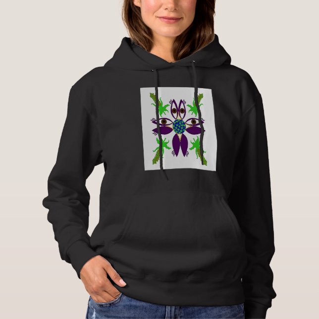 Pull À Capuche Le Monde S'éveille (Devant)