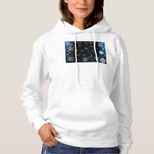 Pull À Capuche Le Noël de SlipperyJoe, hiver magique paisible à