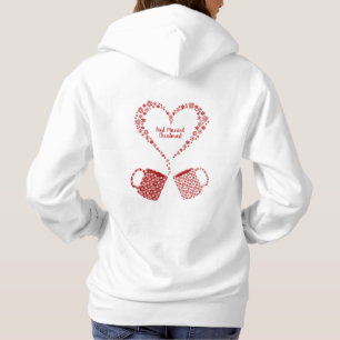 Pull À Capuche Le premier Noël a marié des tasses personnalisées