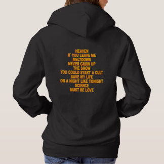 Pull À Capuche Le Show de Niall Horan Track List