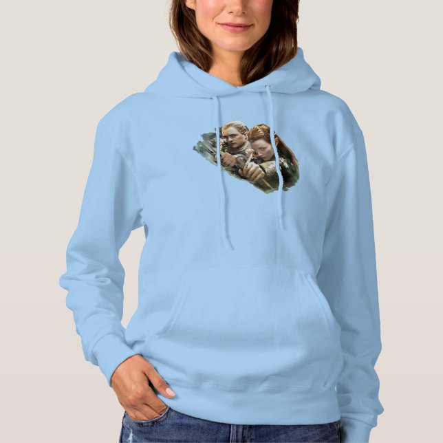 Pull À Capuche LEGOLAS GREENLEAF™ et TAURIEL™ Graphic (Devant)