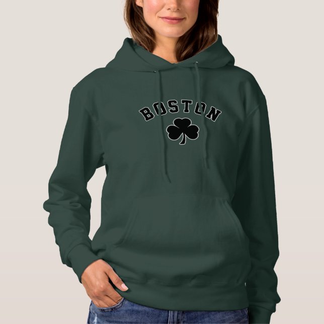 Pull À Capuche Les Irlandais de Boston (Devant)