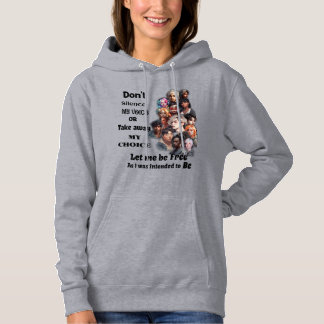Pull À Capuche Liberté de choix et de parole