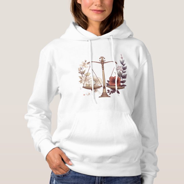 Pull À Capuche Libra (Devant)