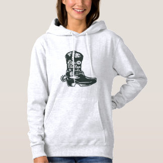 Pull À Capuche Life Is Better in Boots Women’s Sweatshirt – Cozy 