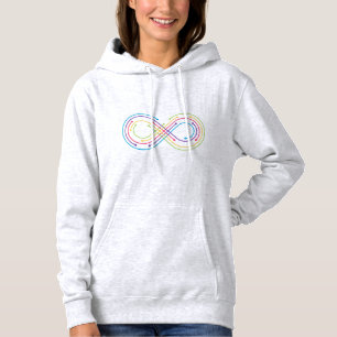 Pull À Capuche L'infini arc-en-ciel peut symboliser tout ce qu'il